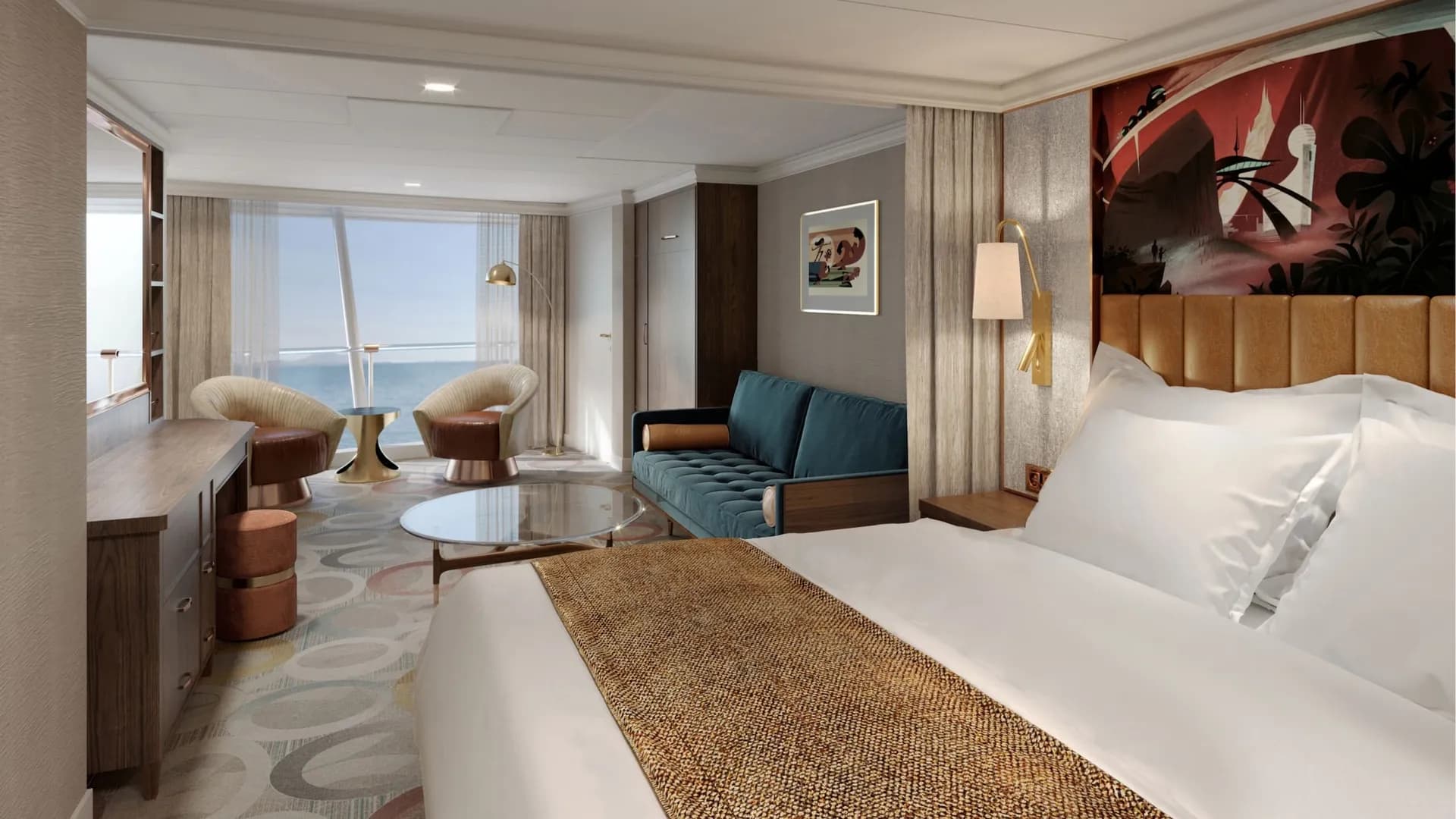 禮賓家庭海景客房（帶陽台） 2