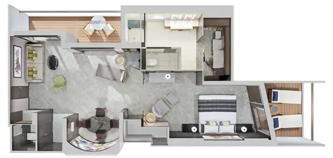 海灣業主套房（附大陽台） 2