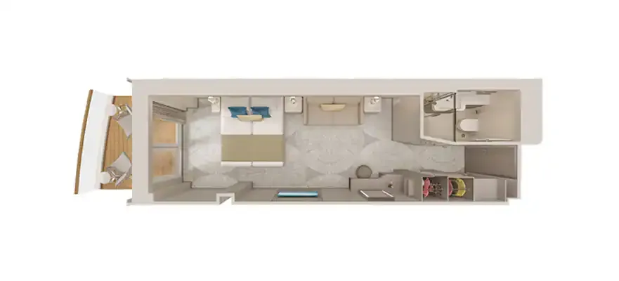 家庭俱樂部陽台套房 4