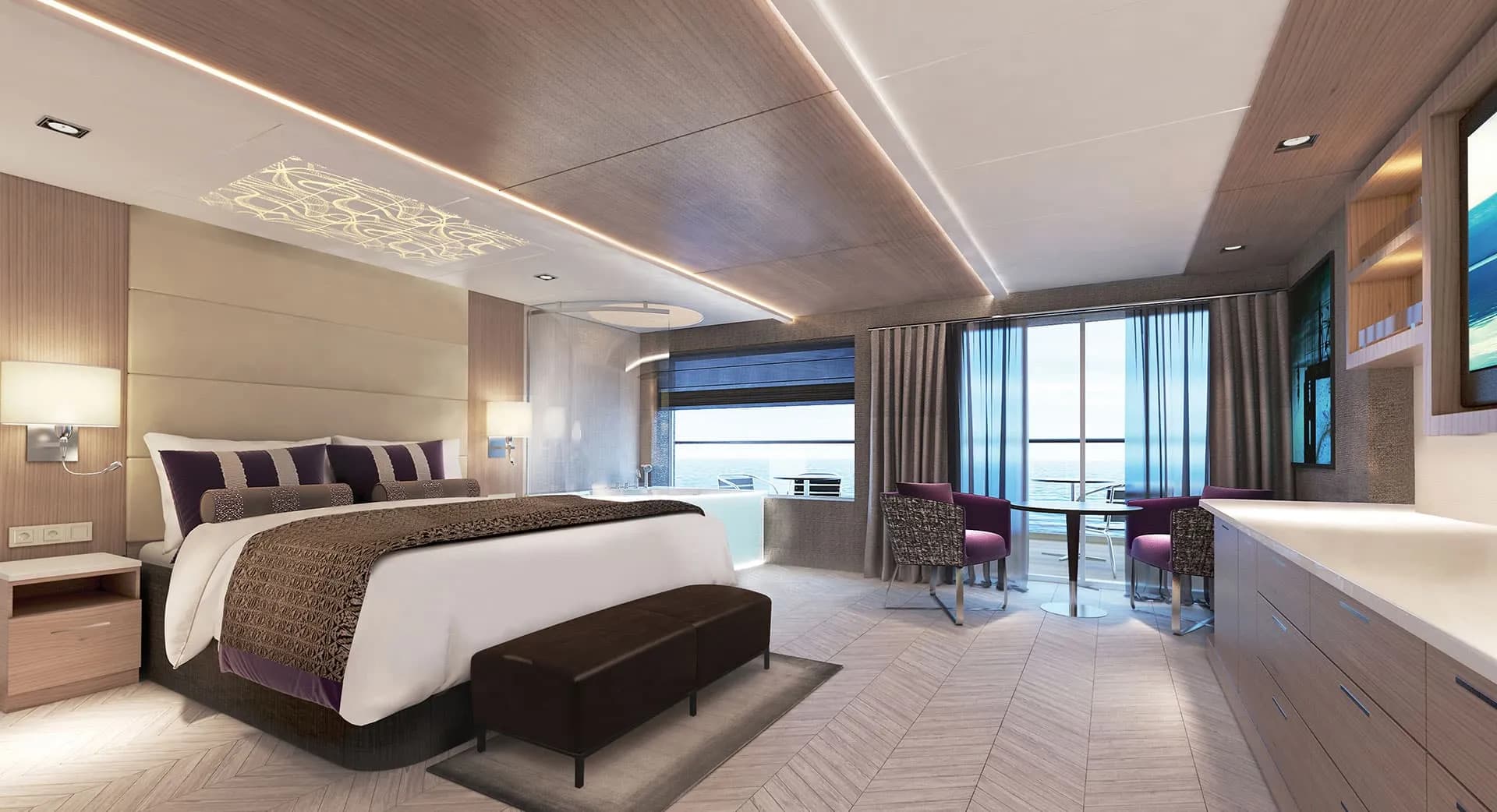 海灣豪華套房附陽台 1