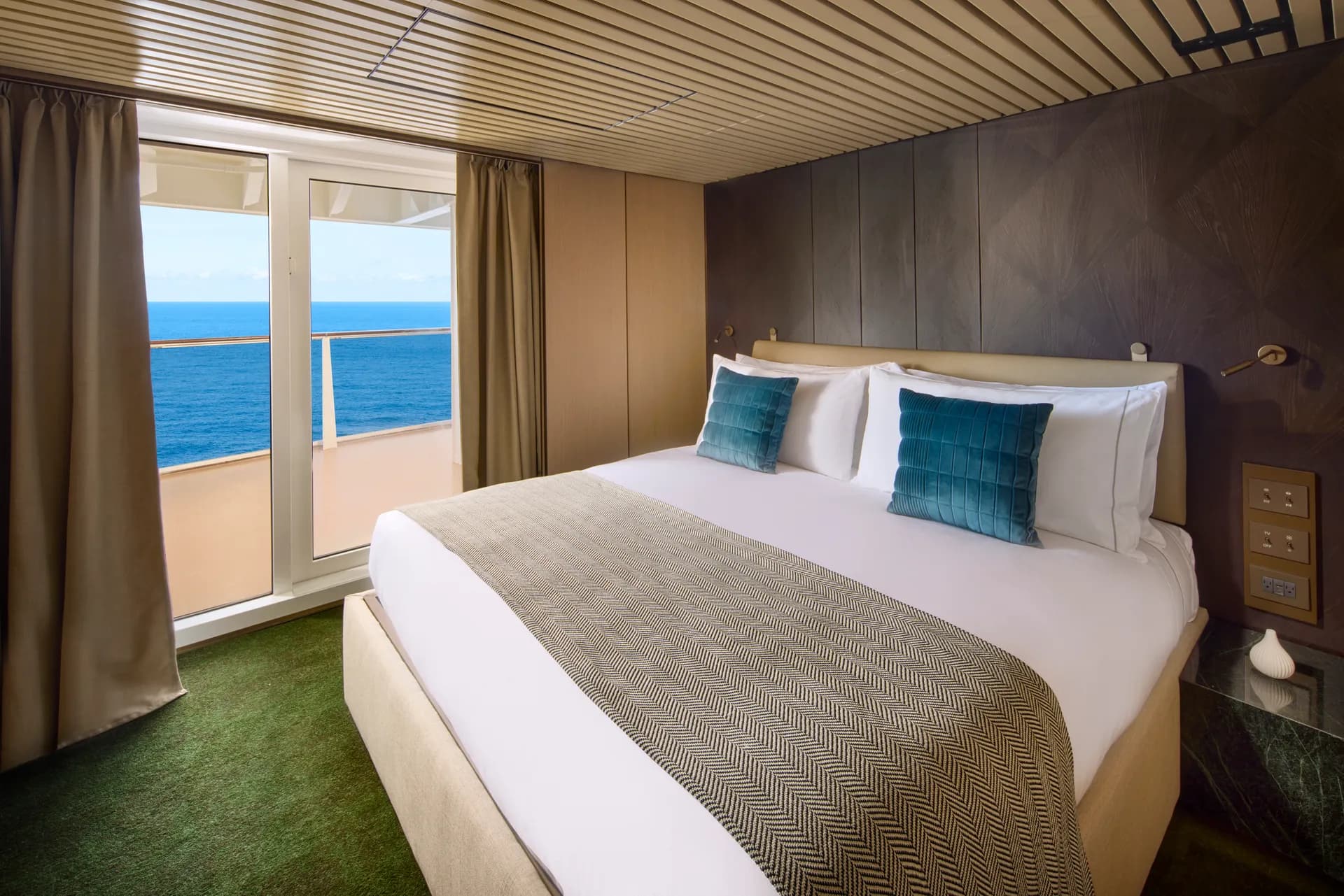 海灣首屈一指的主人套房（大陽台） 2