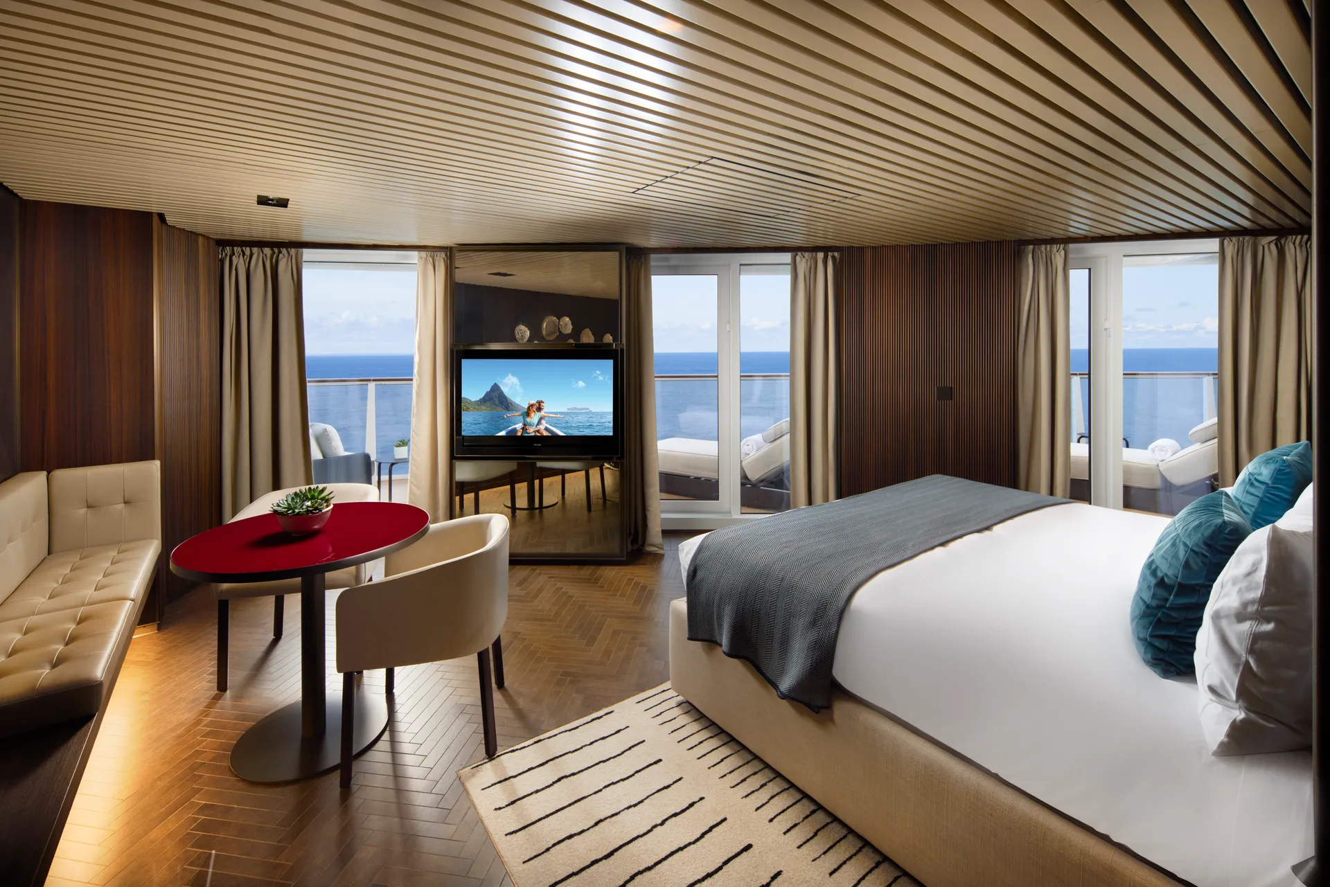 海灣首屈一指的主人套房（大陽台） 1