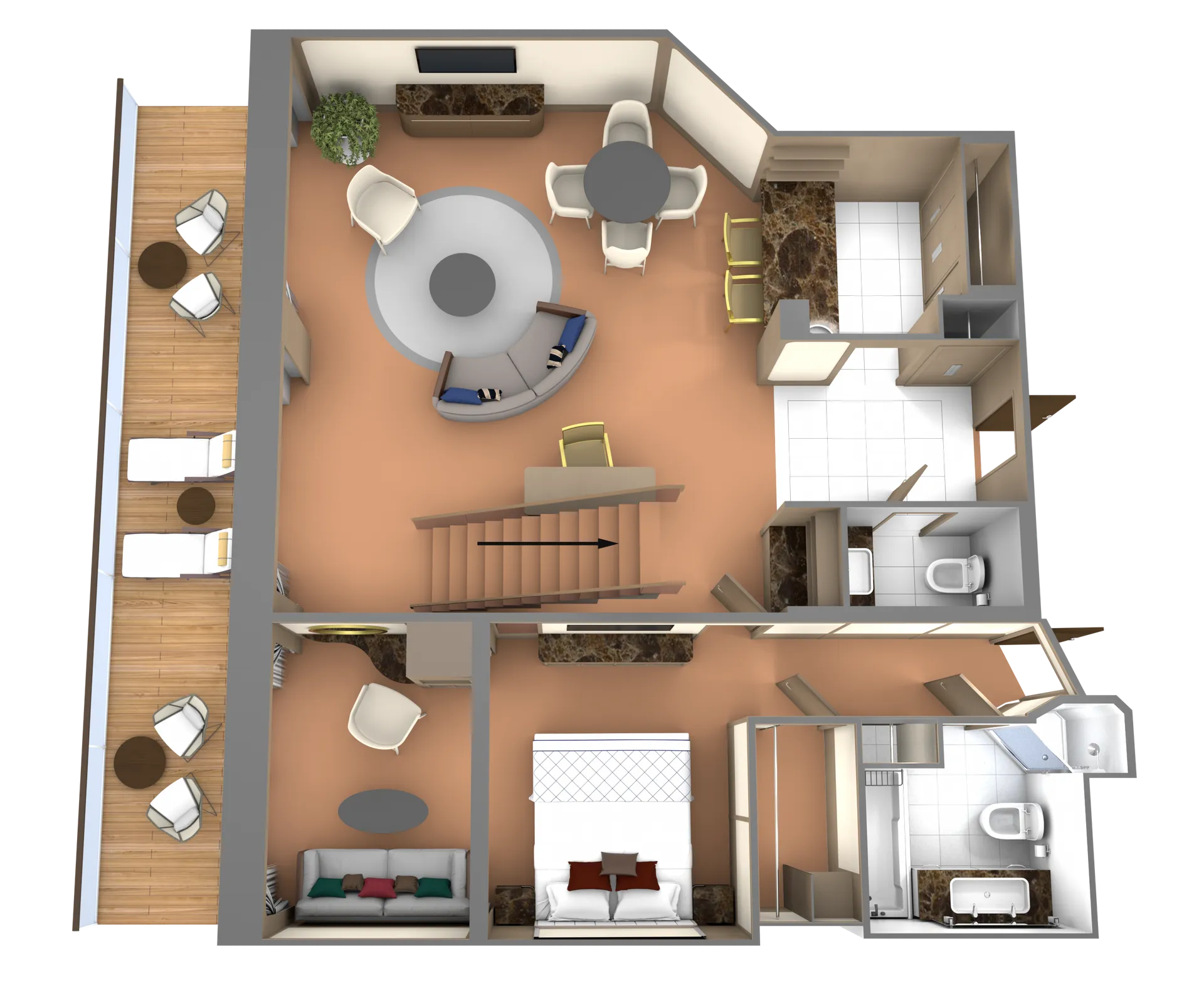 冬季花園套房 8