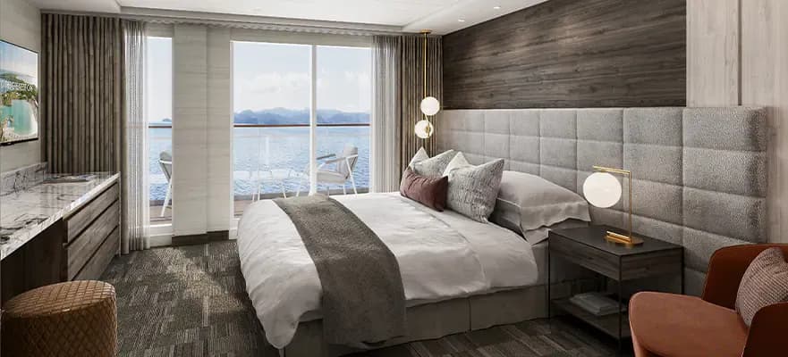 海灣頂層套房，帶陽台 6