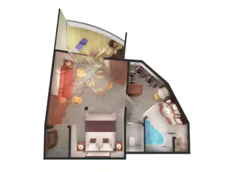 帶陽台的豪華套房 3