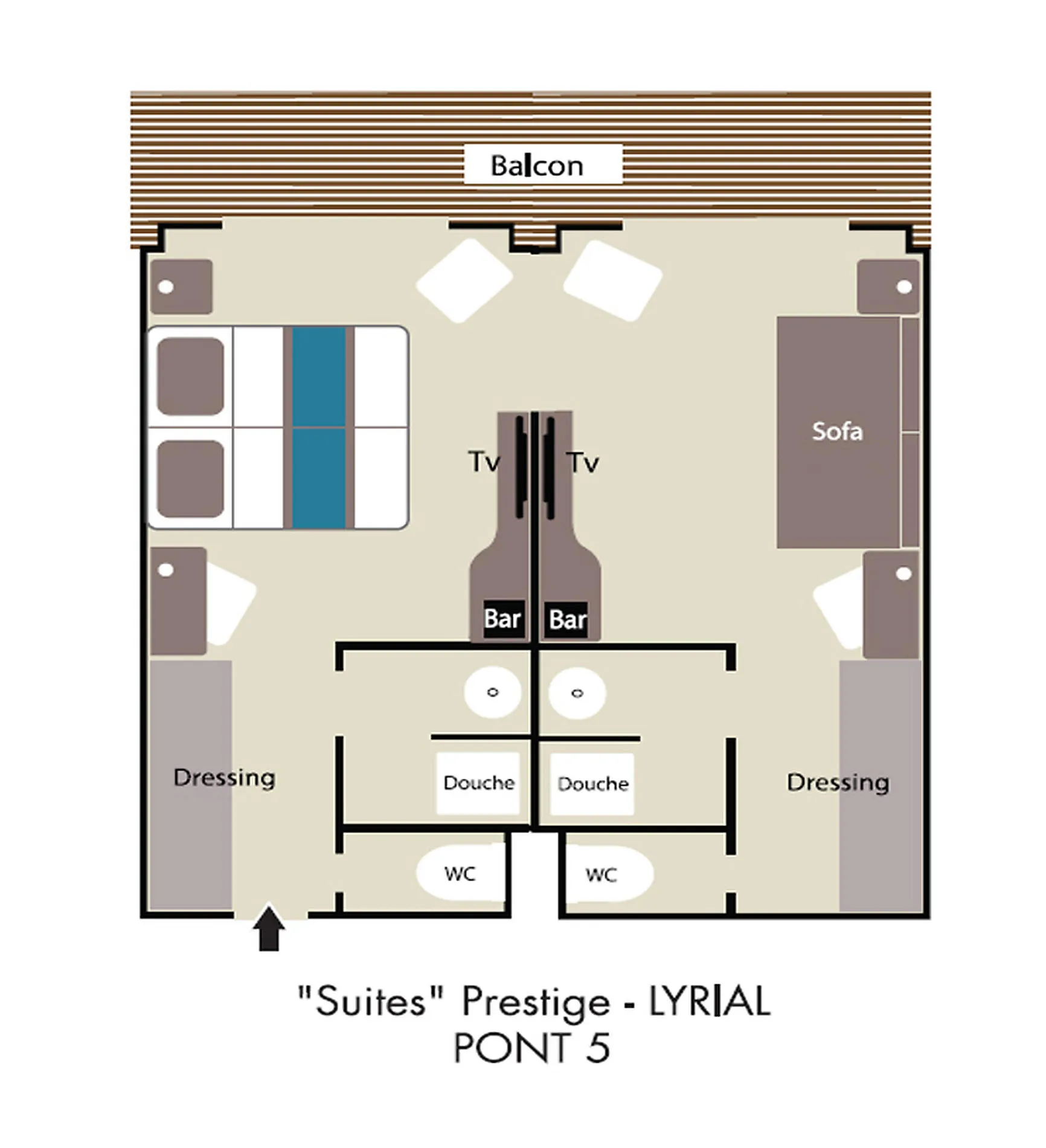 尊貴套房 5號甲板 7
