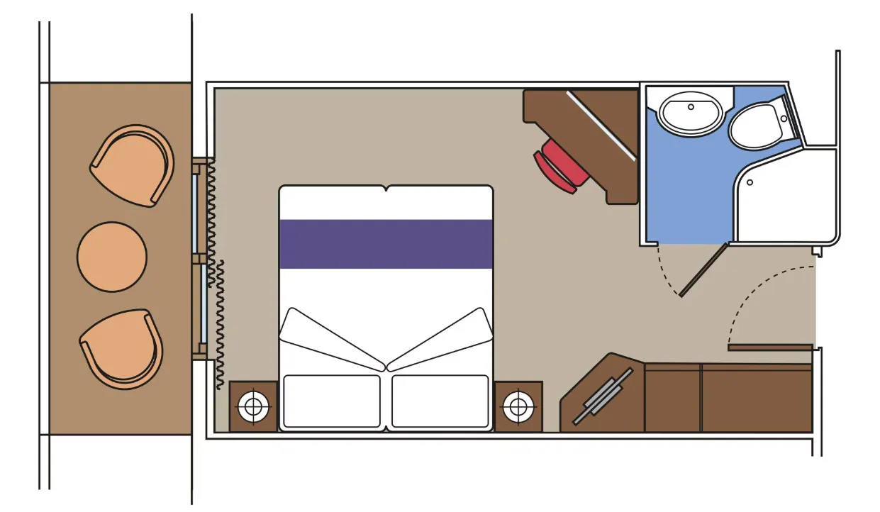 初級陽台幻想套房 4