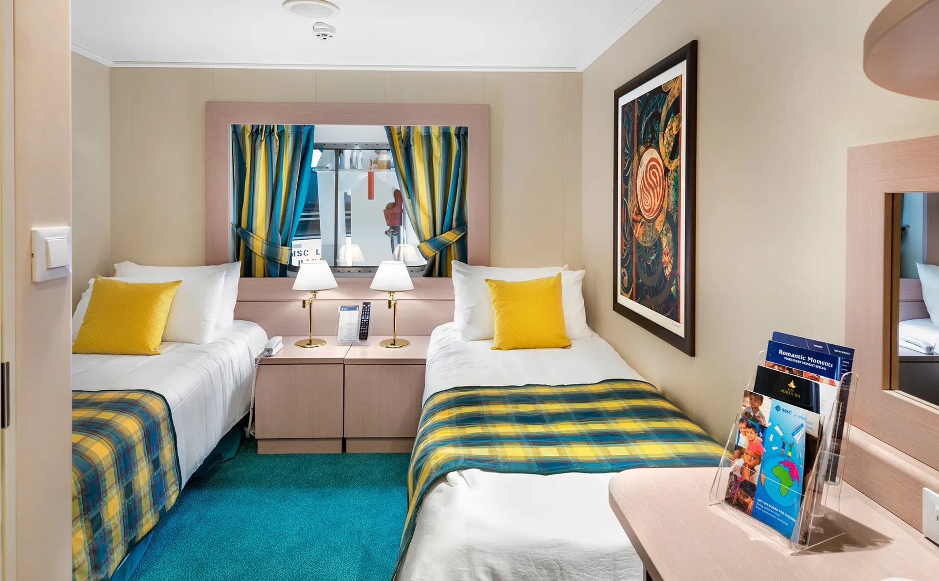 豪華海景小型客房（受阻擋的視野）FANTASTICA 3