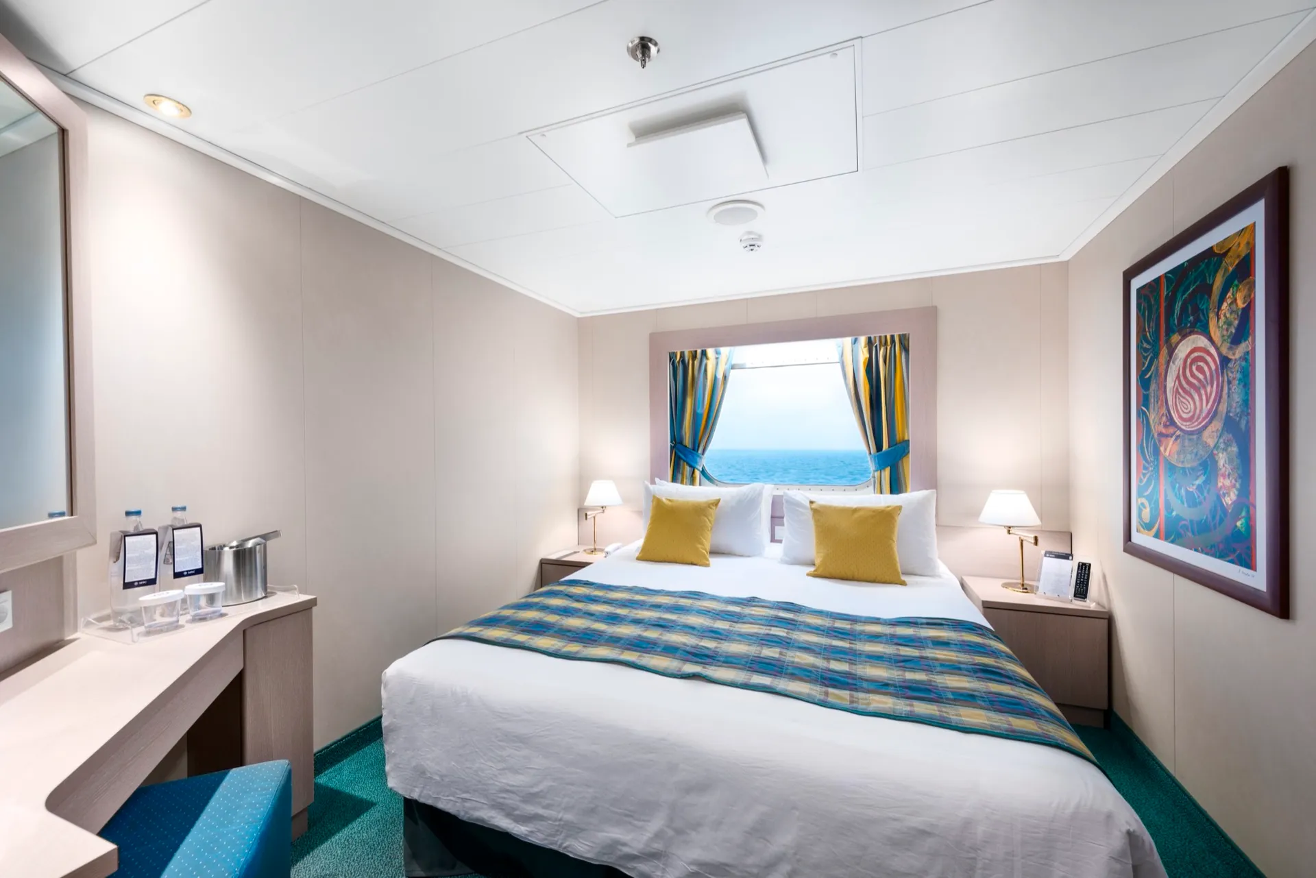 豪華海景小型客房（受阻擋的視野）FANTASTICA 1