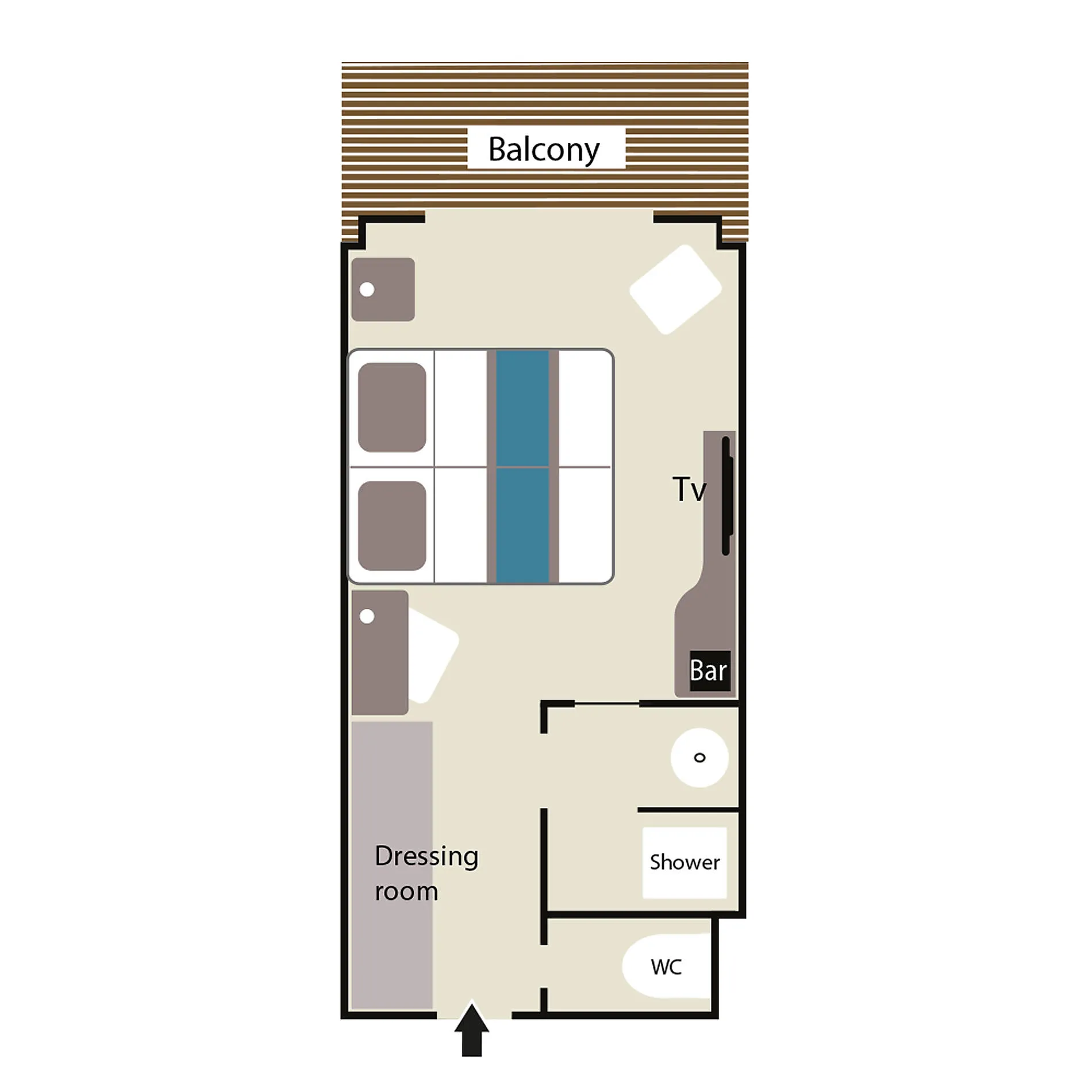 尊貴艙房 4 樓 4