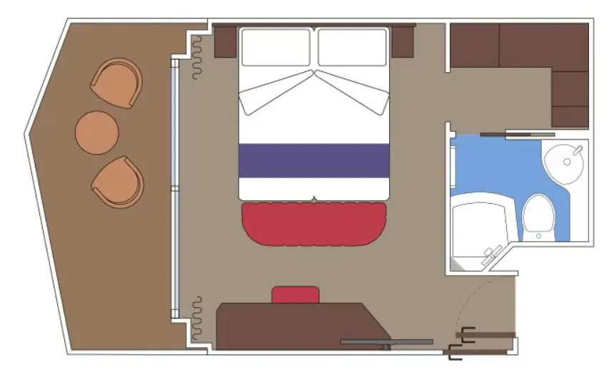 豪華陽台帶步行道景觀 5