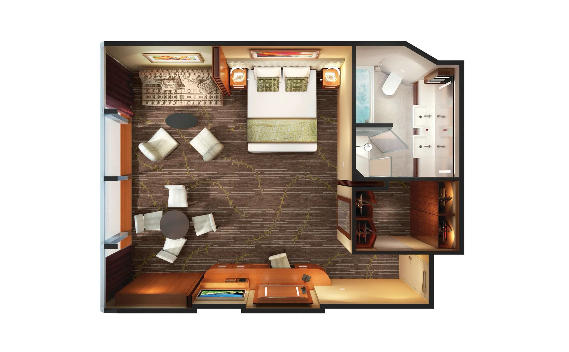 帶陽台的家庭套房 3