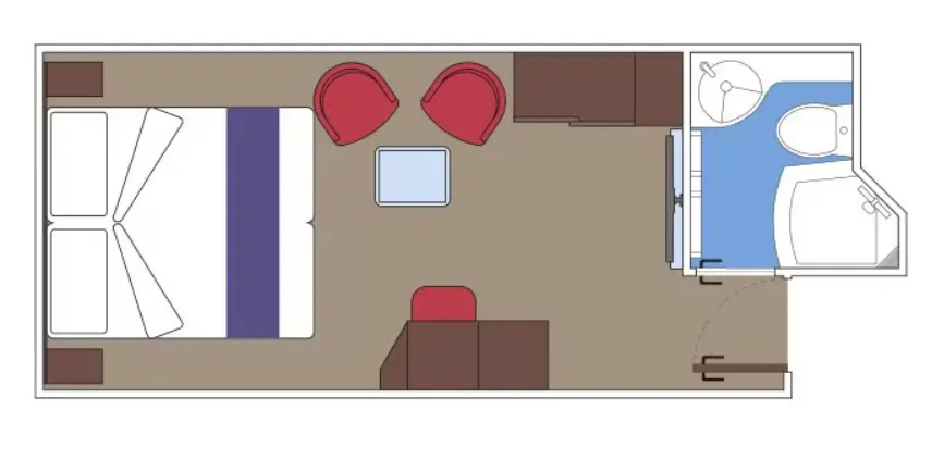 MSC遊艇俱樂部內艙套房 2