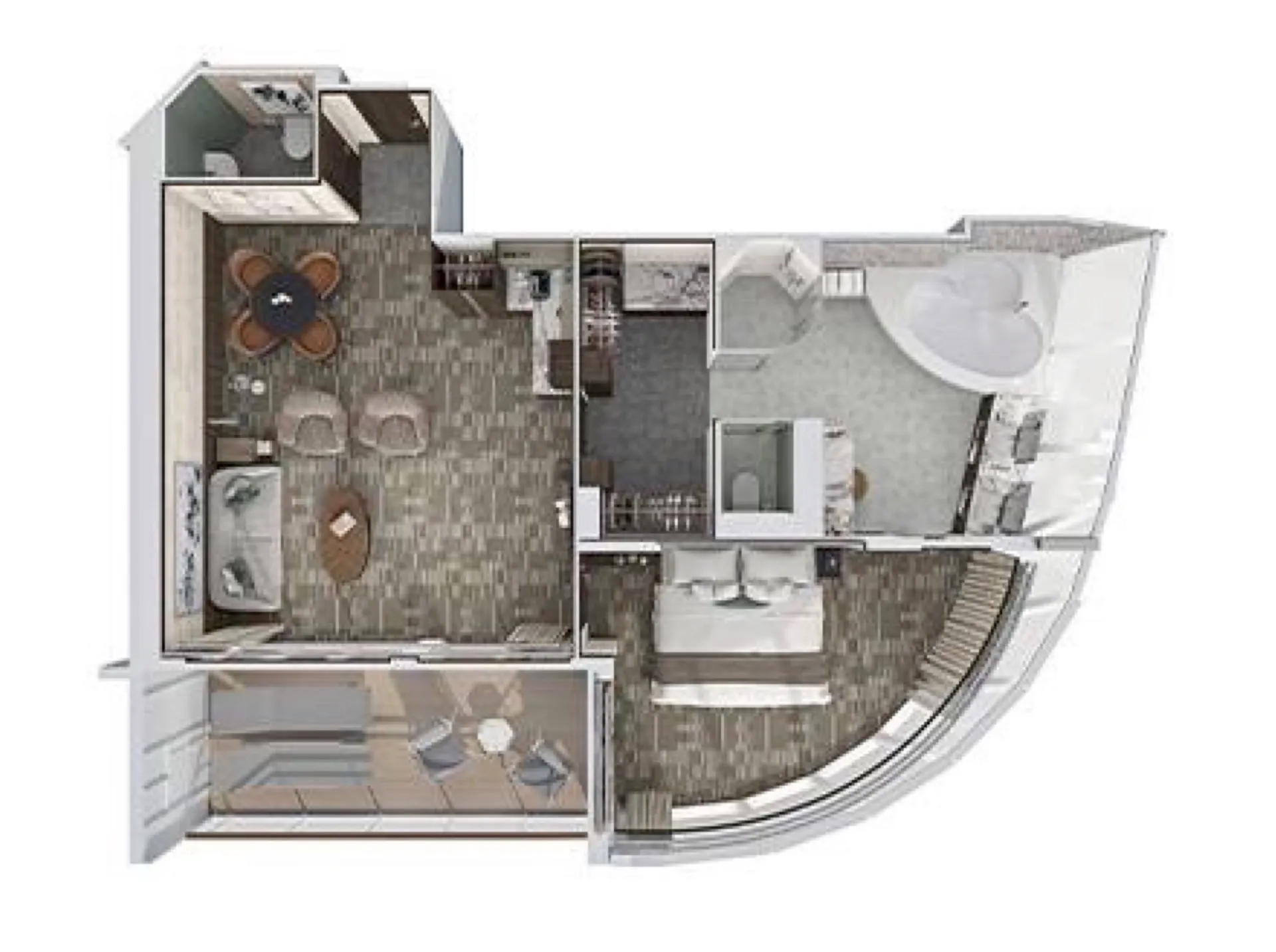 海灣豪華主人套房帶大陽台 7