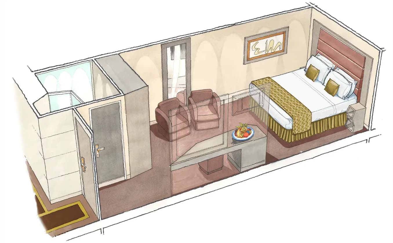 遊艇俱樂部內部套房 3