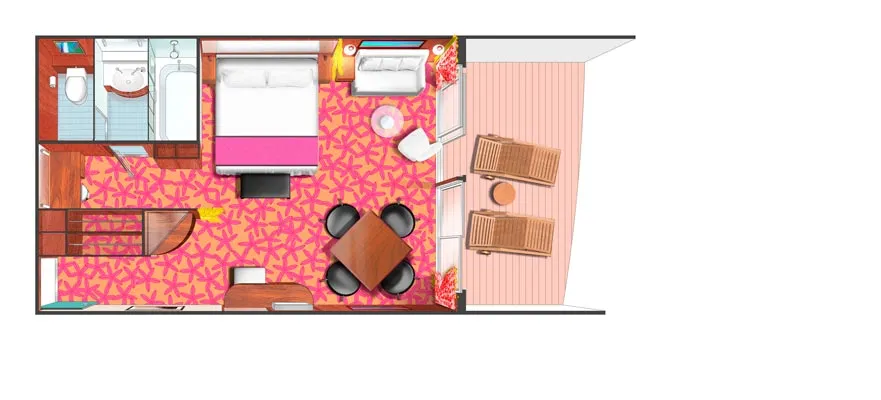 前方豪華頂層套房附大陽台 4