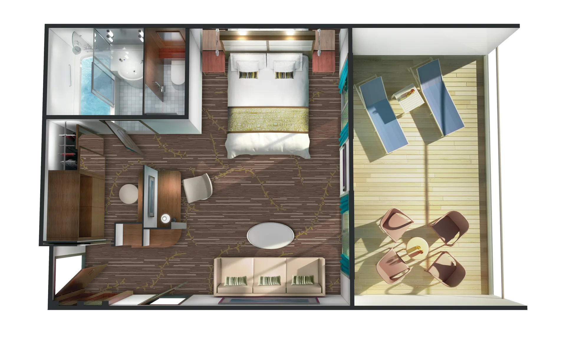 家庭套房（受阻擋視野） 6