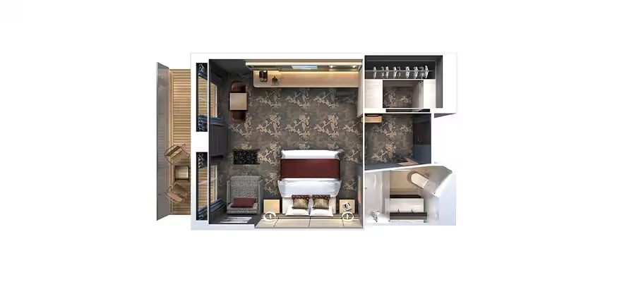 海灣豪華套房附陽台 2