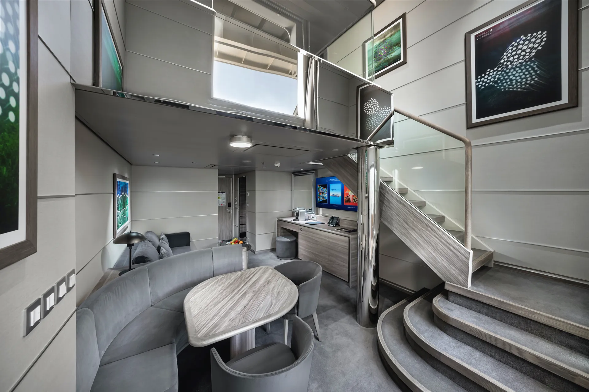 遊艇俱樂部雙層套房，配備按摩浴缸 1