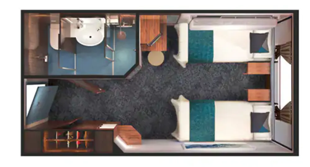 帶畫窗的海景艙 2