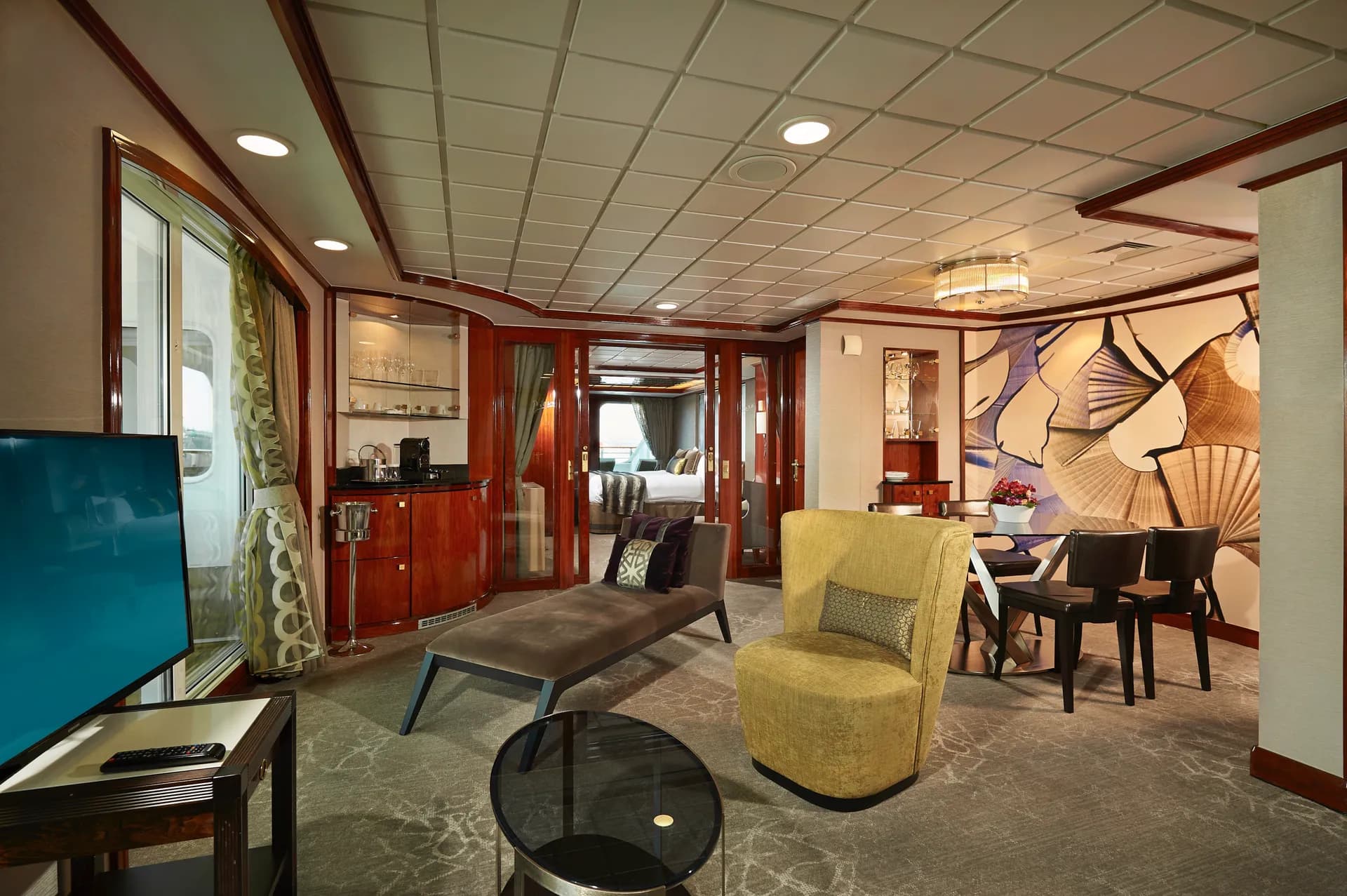 豪華擁有者套房，配有兩個陽台 1