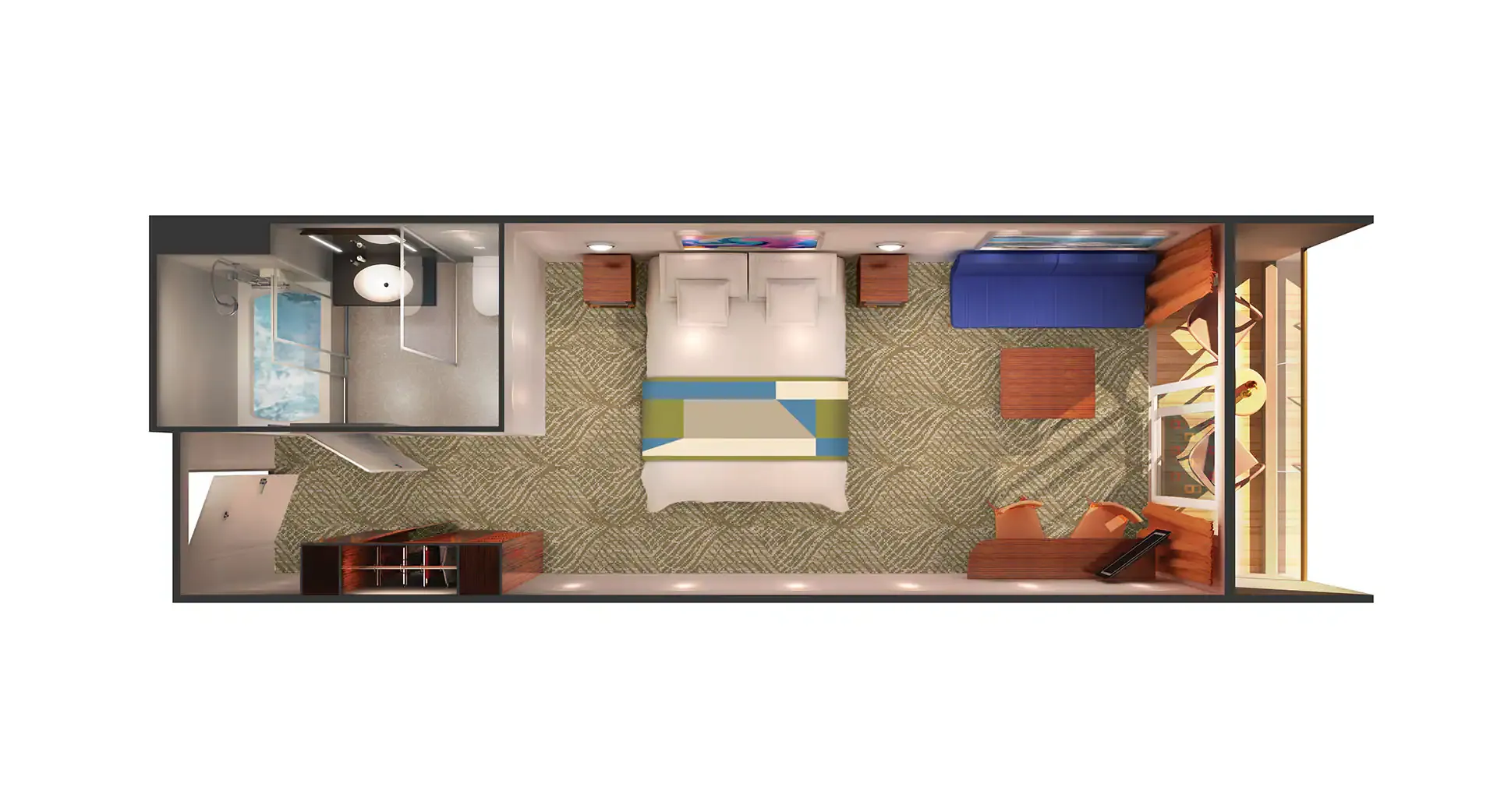 隨航俱樂部陽台套房 2