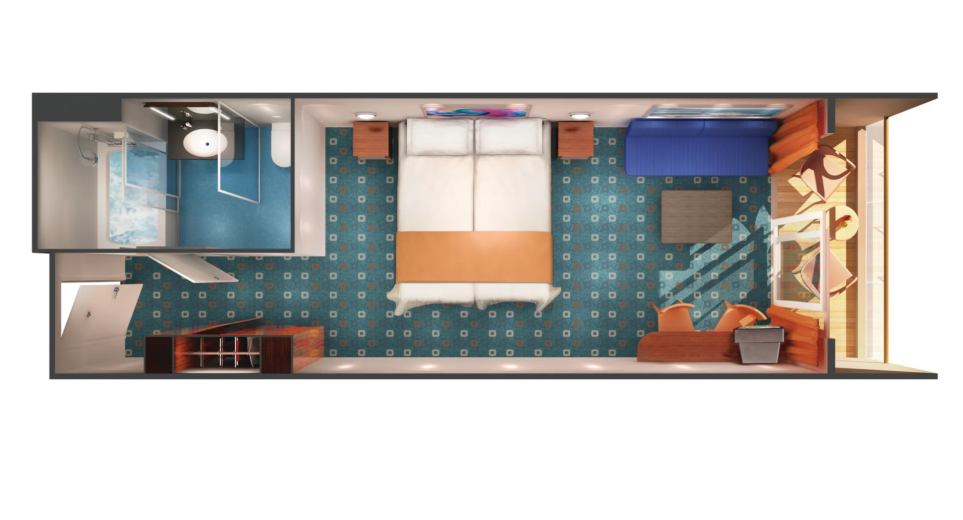 隨航俱樂部陽台套房 4