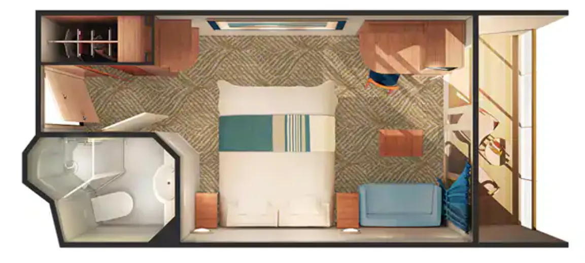 後方大型陽台 2