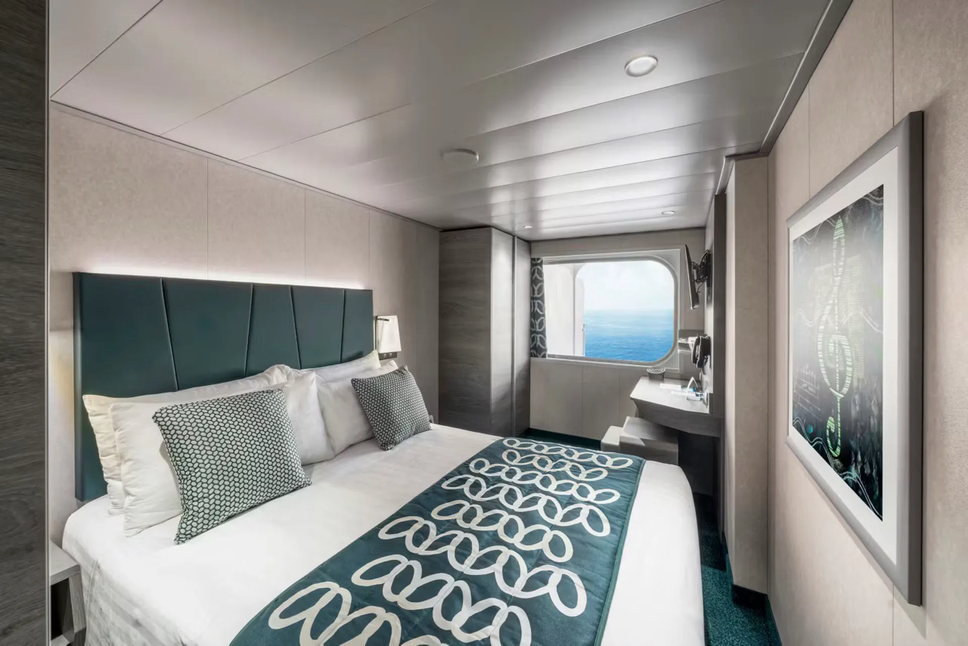 豪華海景小型客房（受阻擋的視野）FANTASTICA 1