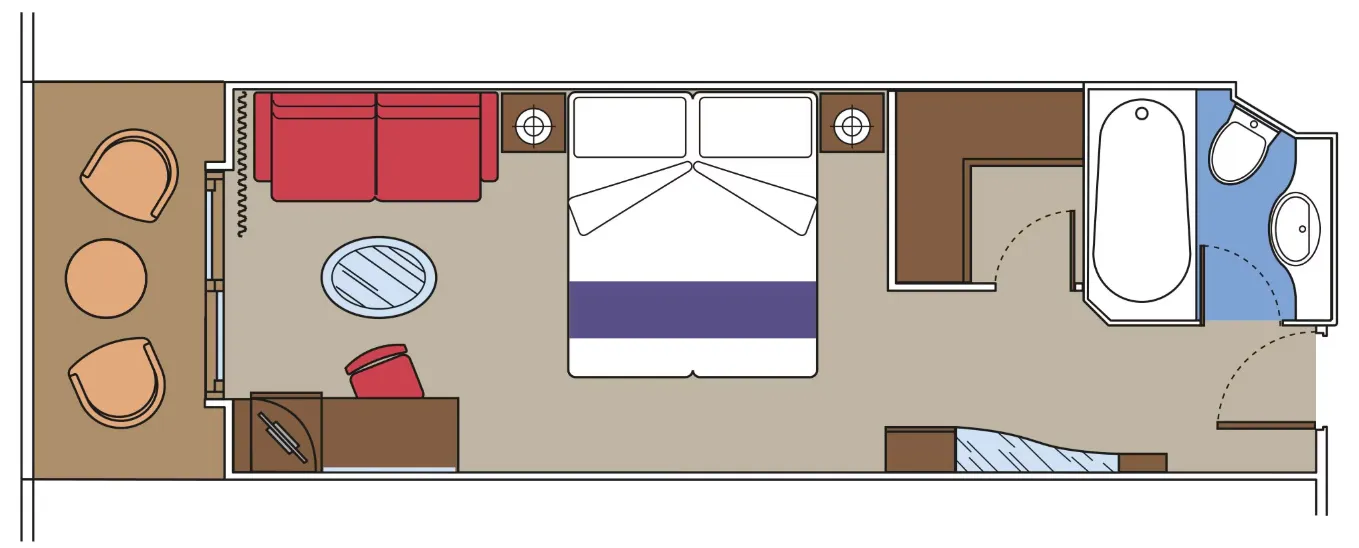 MSC遊艇俱樂部豪華大套房 3