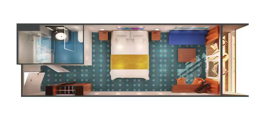 隨航俱樂部陽台套房 2