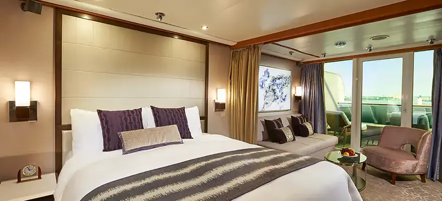 後方豪華頂層套房，配有大型陽台 2