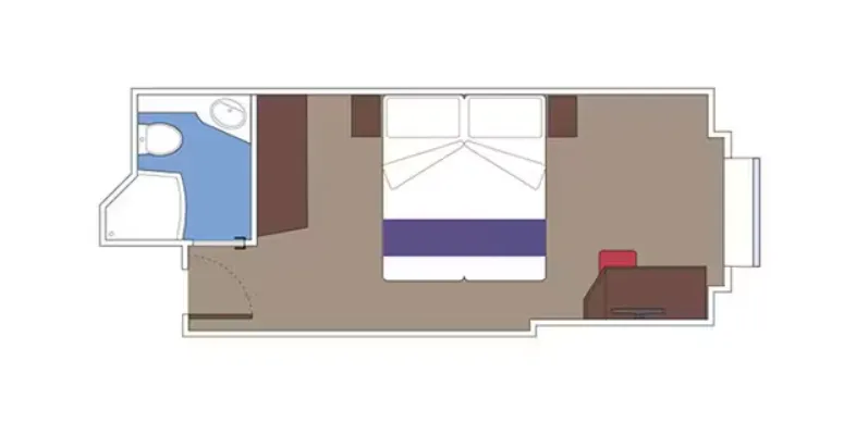 豪華海景小型客房（受阻擋的視野）FANTASTICA 2