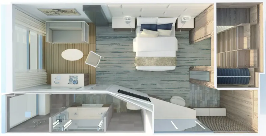 豪華陽台套房 5