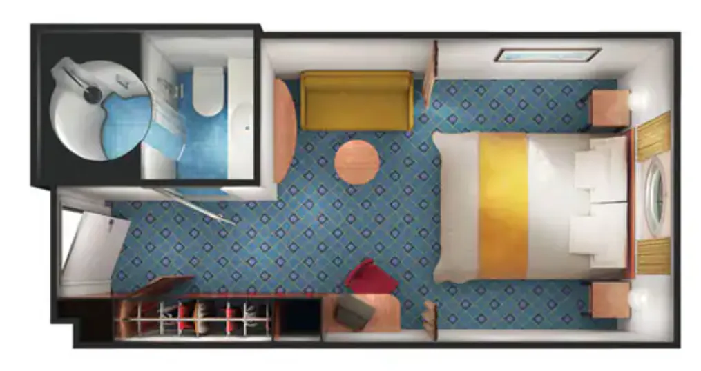 帶大圓窗的海景艙 2