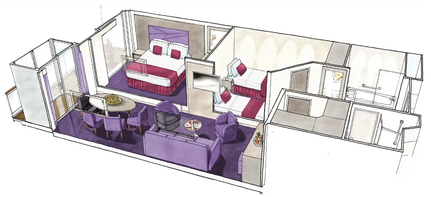 兩臥室豪華套房擴展AUREA 3