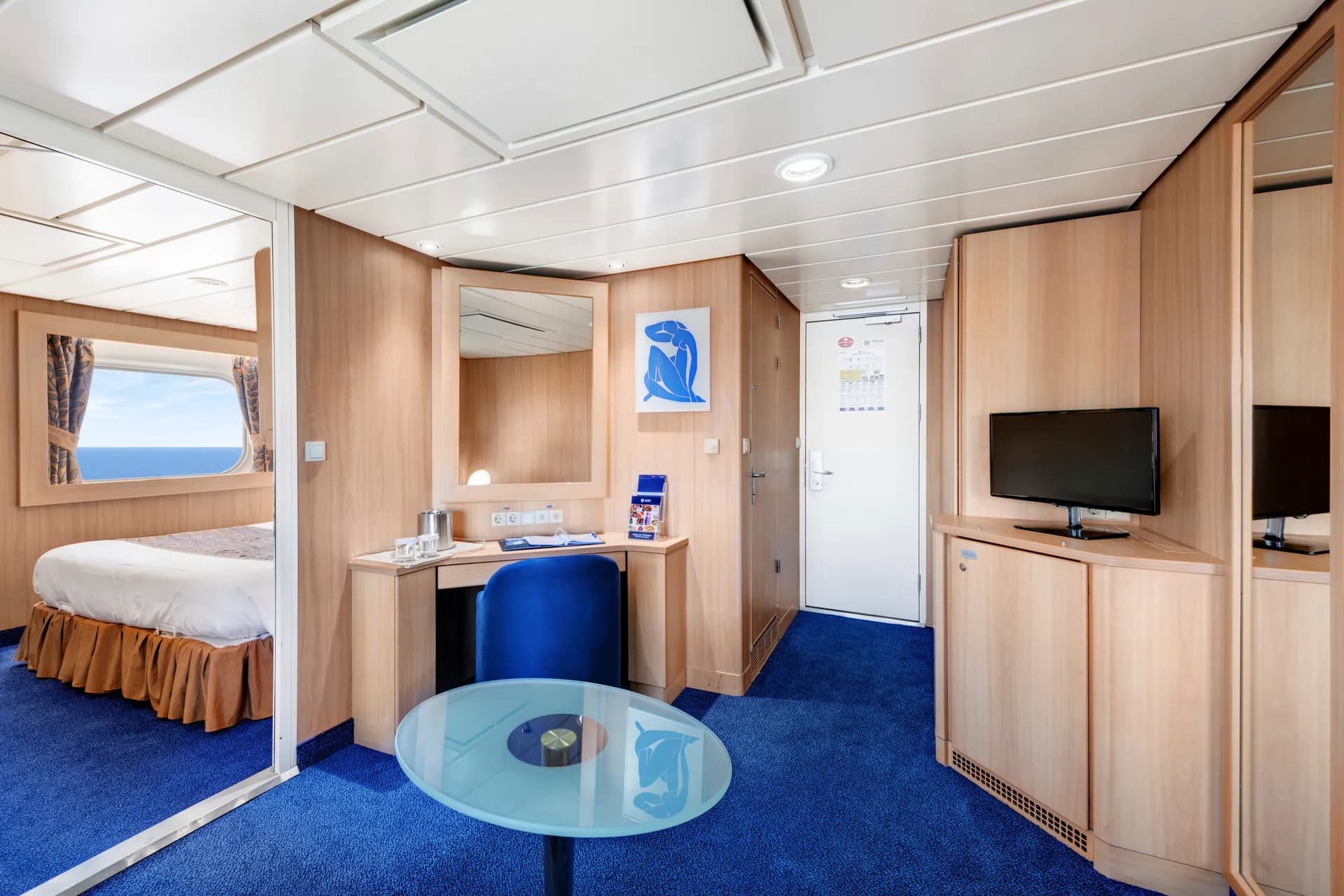 豪華海景小型客房（受阻擋的視野）FANTASTICA 2