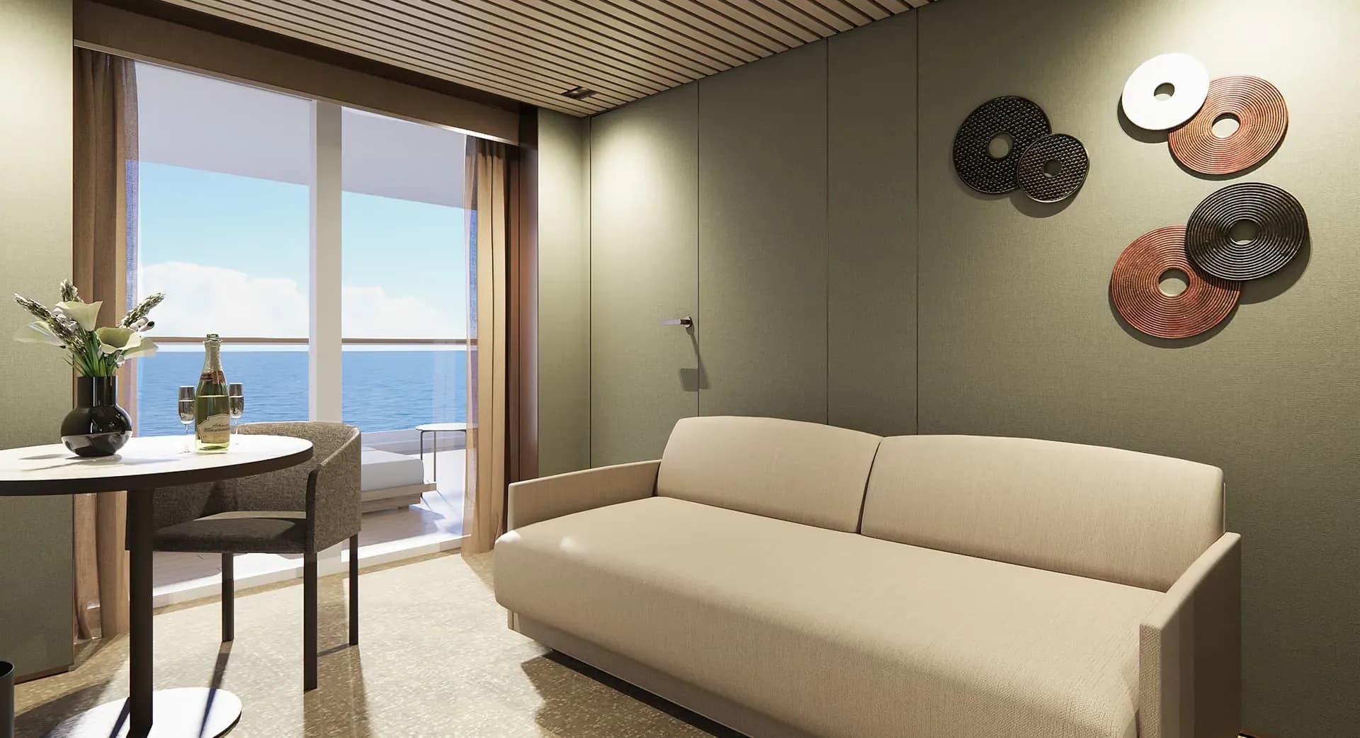 海灣二臥室家庭別墅，擁有寬敞陽台 2