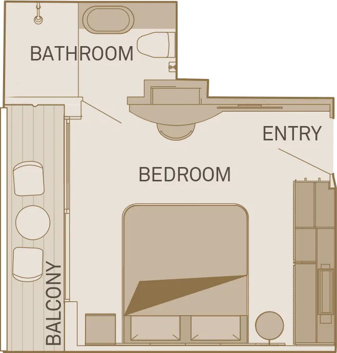 豪華陽台套房 5