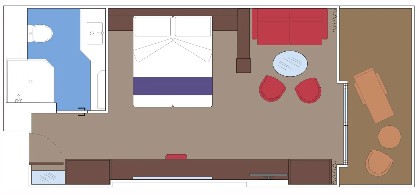 MSC遊艇俱樂部豪華套房 2