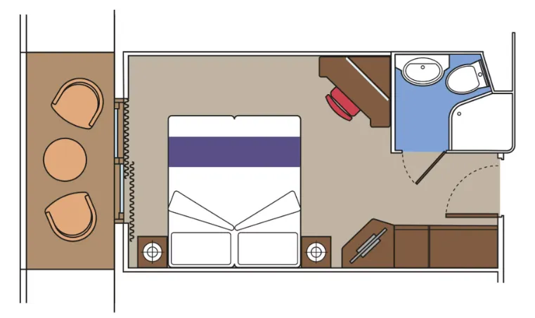 初級陽台幻想套房 2