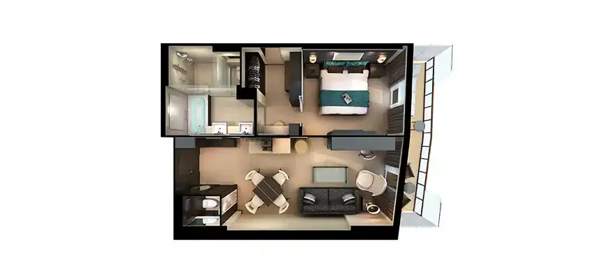 海灣豪華業主套房附陽台 2