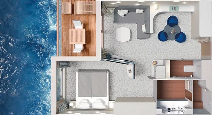 帶陽台的初級套房 5