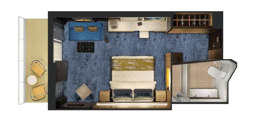 海灣雙臥室雙層套房 2