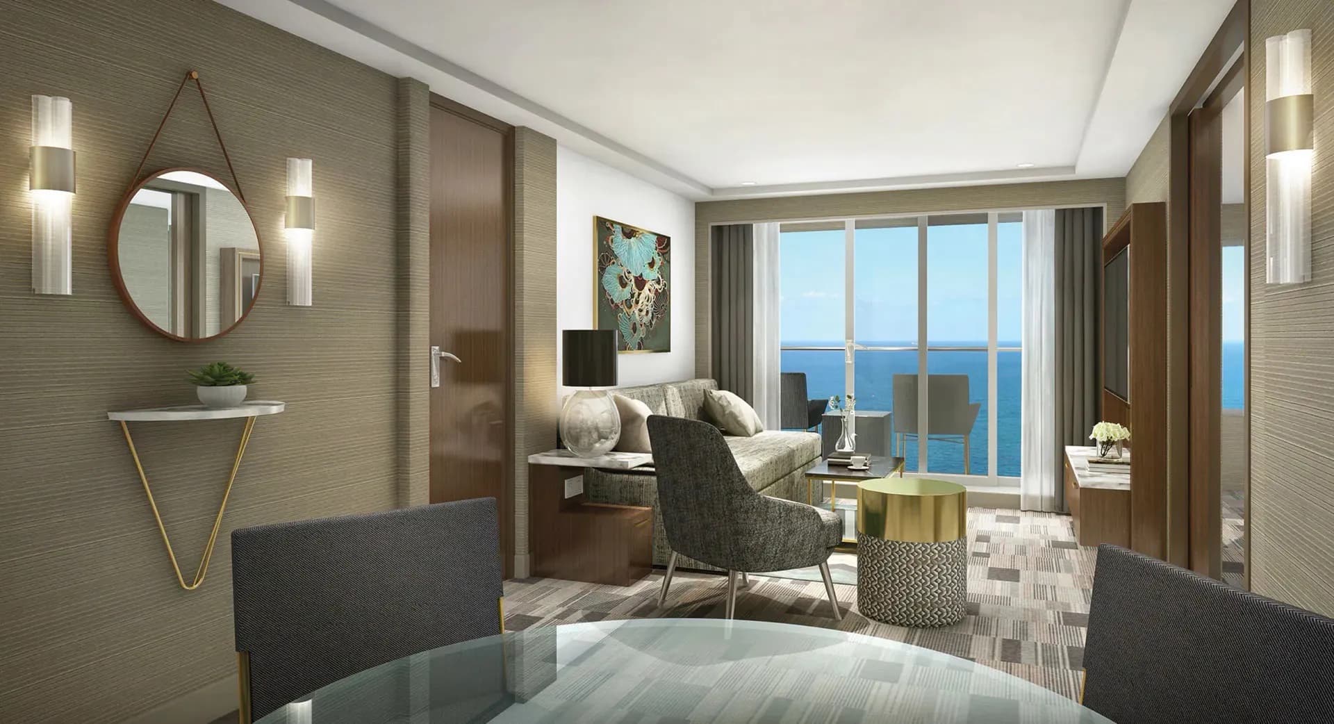 帶大陽台的頂層套房 1