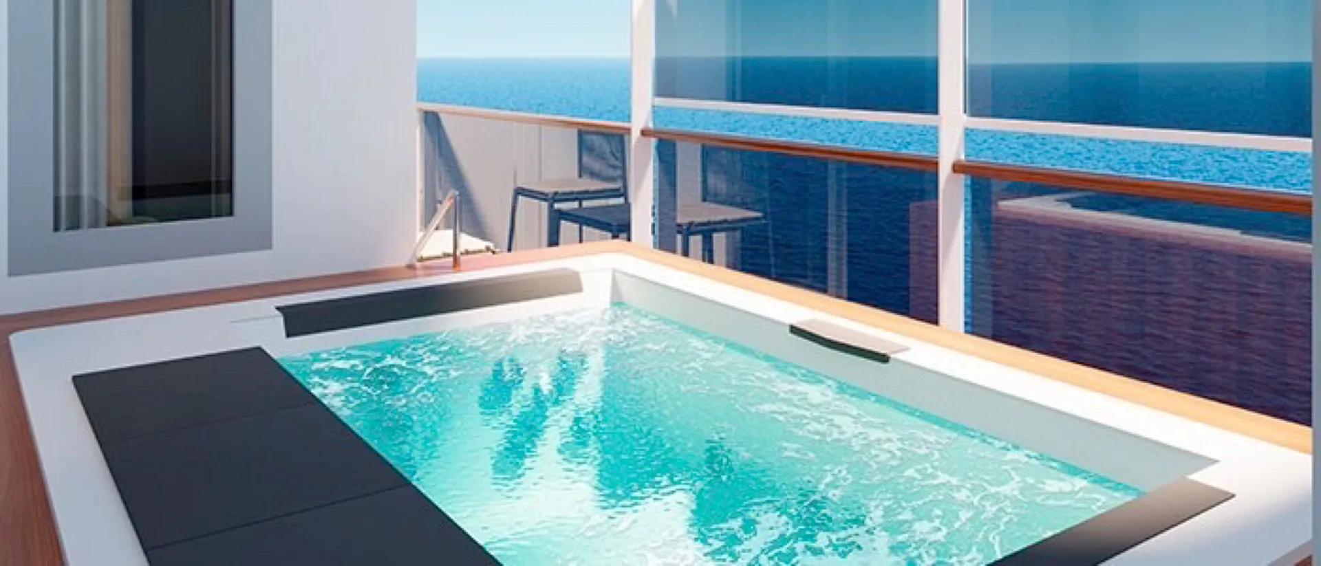 MSC遊艇俱樂部皇家套房，配有漩渦浴缸 2