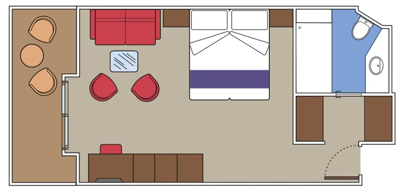 MSC遊艇俱樂部豪華套房 5