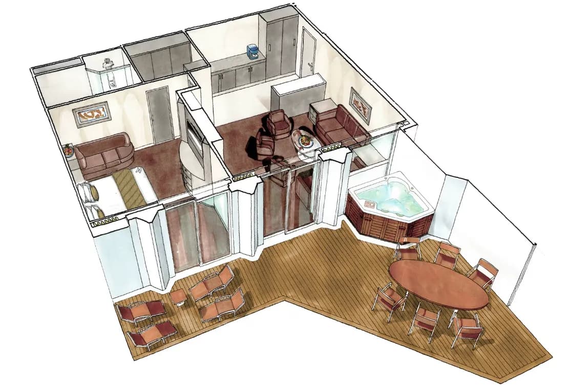 MSC遊艇俱樂部皇家套房 7