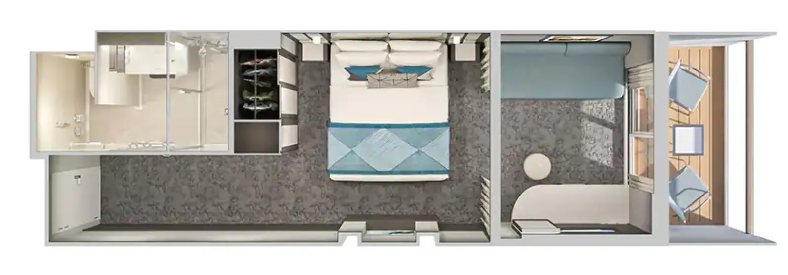 隨航俱樂部陽台套房 4