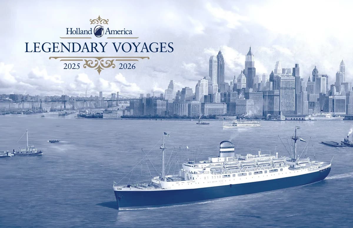 Holland America Line, Legendary Voyages Planner 2025 2026